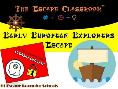 Early European Explorer Escape  (1 Teacher License)
