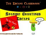 Spanish: Greetings Escape - Upper Elementary (1 Teacher License)