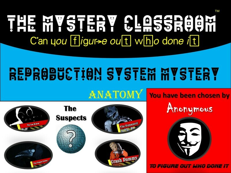 Anatomy: Reproduction System Mystery  (1 Teacher License)