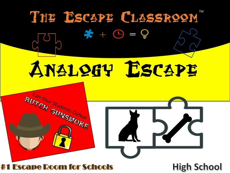 Analogy Escape - 9-12 Grade  (1 Teacher License)