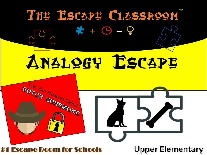 Analogy Escape - 3-5 Grade  (1 Teacher License)