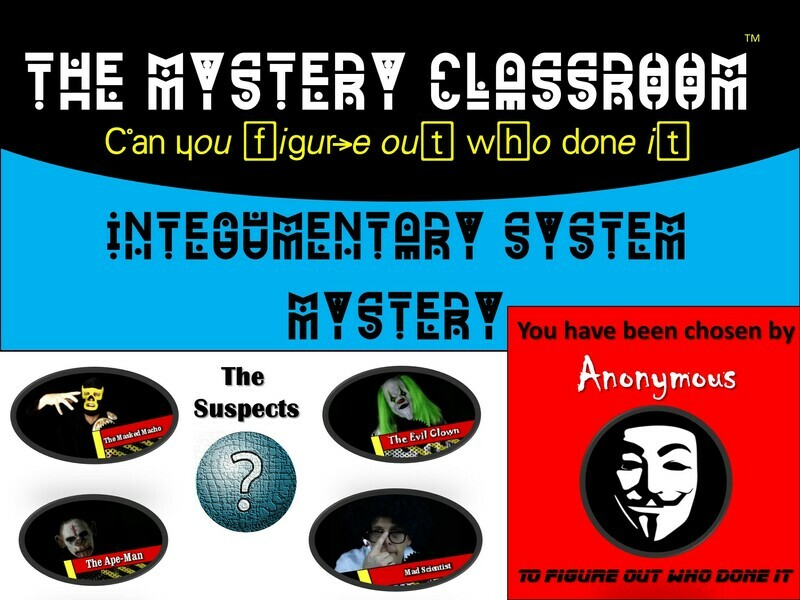 Anatomy: Integumentary System Mystery (1 Teacher License)