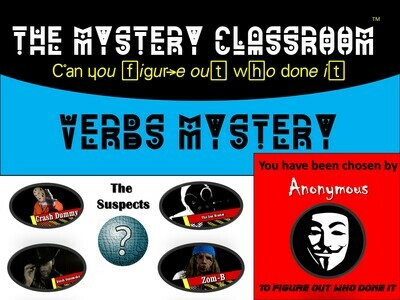 Verbs Mystery  (1 Teacher License)
