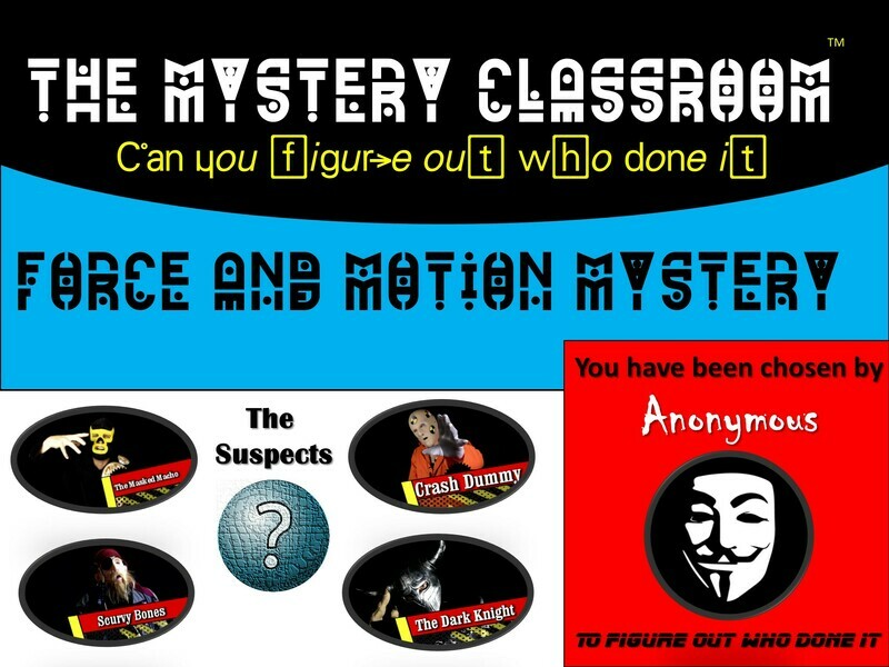 Force &amp; Motion Mystery  (1 Teacher License)