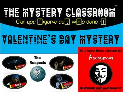 Valentine&#39;s Day Mystery / Elementary (1 Teacher License)