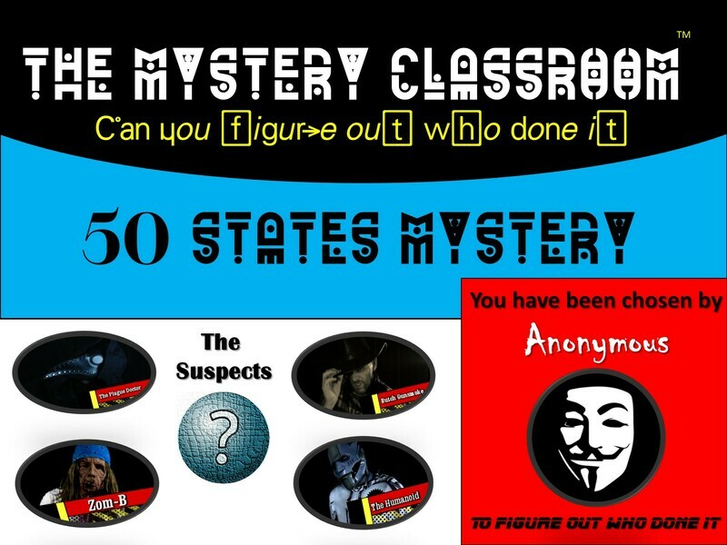 50 States Mystery  (1 Teacher License)