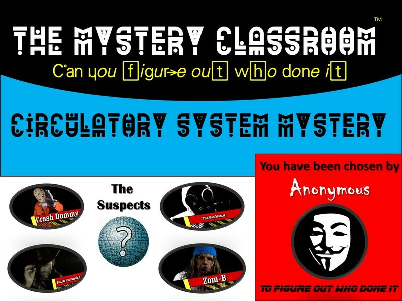 Anatomy: Circulatory System Mystery  (1 Teacher License)