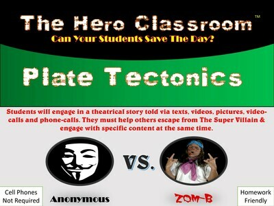 Plate Tectonics Hero (1 Teacher License)