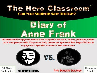Diary of Anne Frank Hero (1 Teacher License)