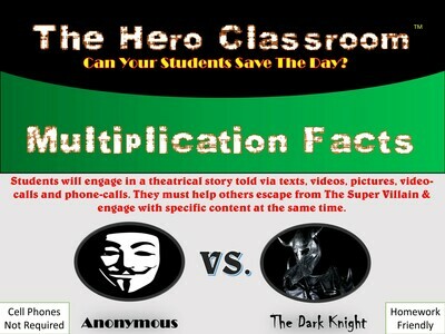Multiplication Facts Hero Classroom (1 Teacher License)