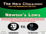 Newton&#39;s Laws Hero Classroom (1 Teacher License)