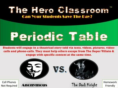 Chemistry: Periodic Table Hero Classroom (1 Teacher License)