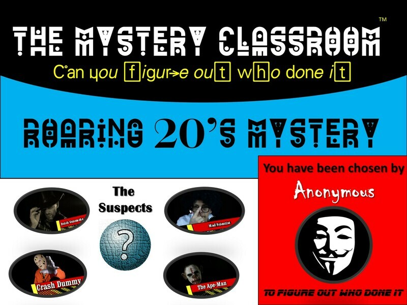 Roaring 20&#39;s  Mystery  (1 Teacher License)