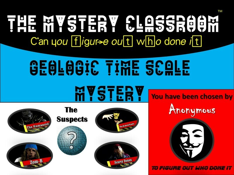 Geologic Time Scale Mystery  (1 Teacher License)