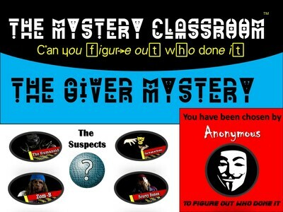 The Giver Mystery  (1 Teacher License)