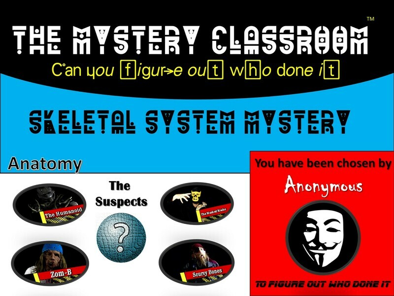 Anatomy: Skeletal System Mystery  (1 Teacher License)