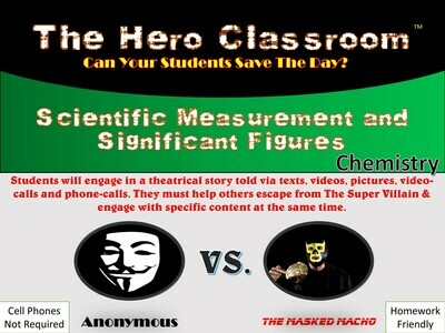 Chemistry: Scientific Measurement and Significant Figures Hero Classroom (1 Teacher License)