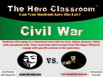 Civil War Hero Classroom  (1 Teacher License)