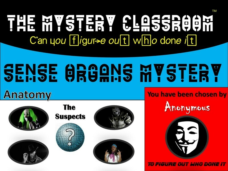 Anatomy: Sense Organ Mystery  (1 Teacher License)