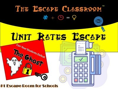 Unit Rates Escape  (1 Teacher License)