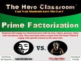 Prime Factorization Hero Classroom (1 Teacher License)