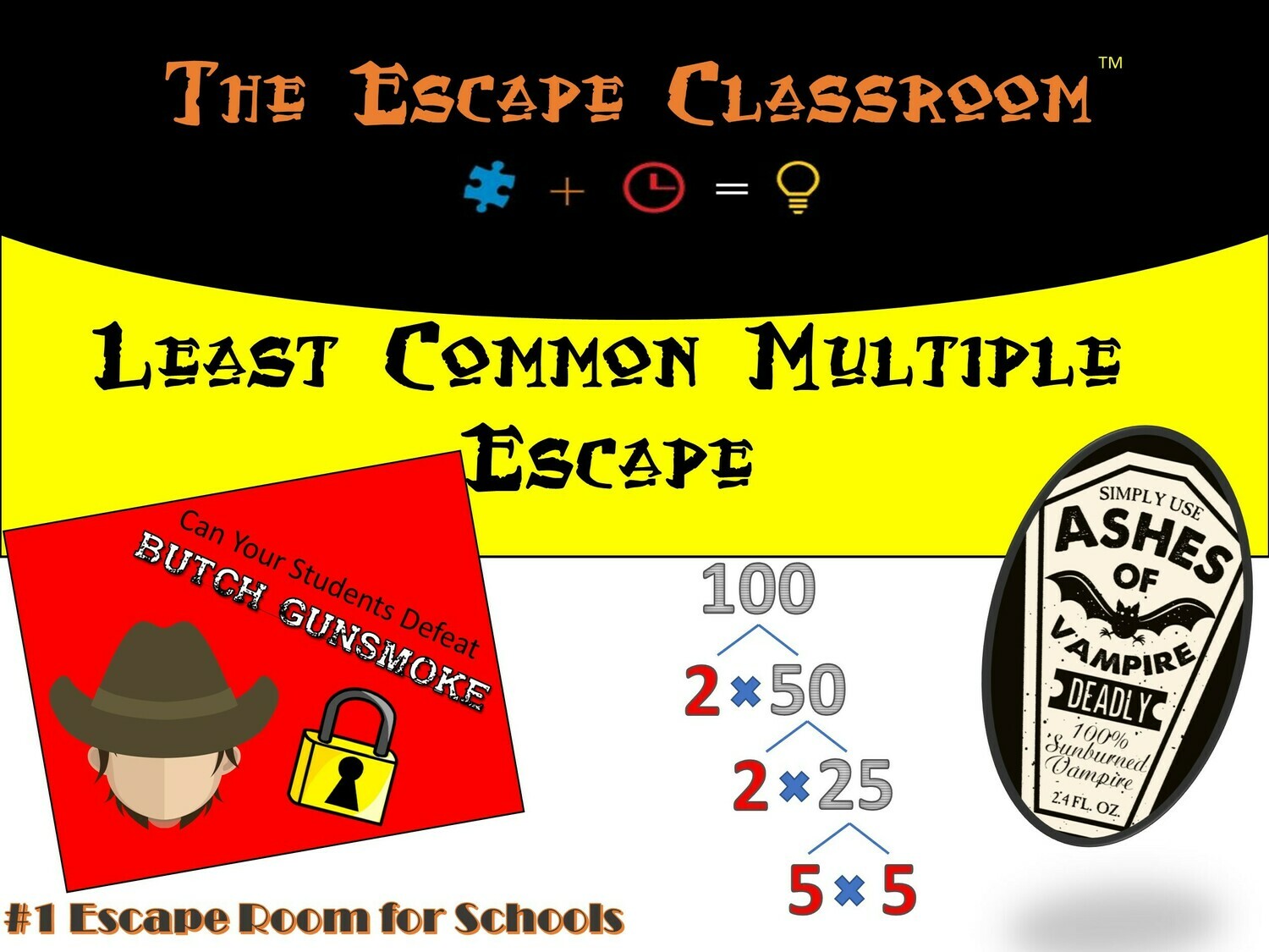 Least Common Multiple Escape  (1 Teacher License)