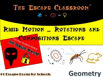 Geometry:  Rigid Motion- Translations and Reflections Escape  (1 Teacher License)
