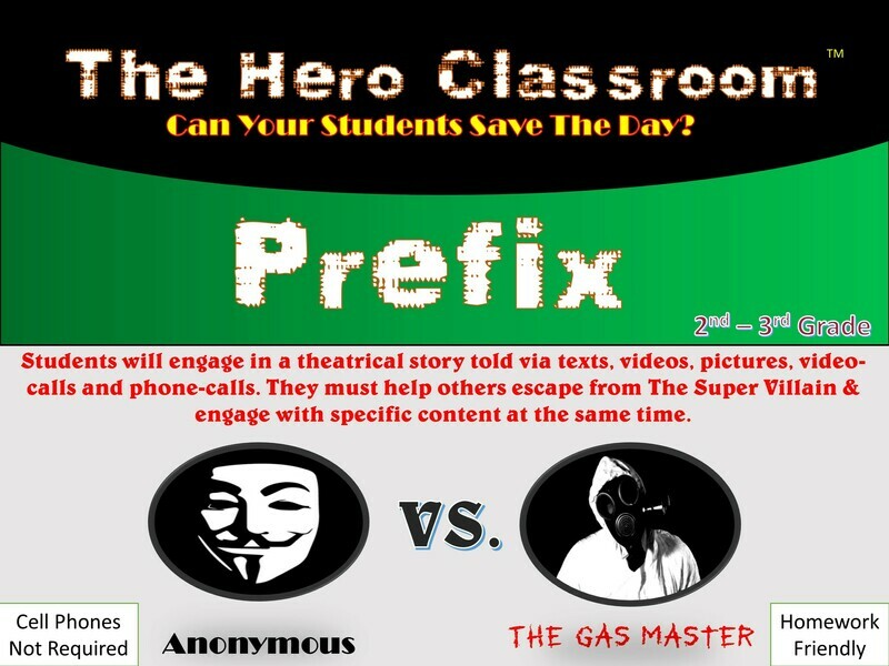Prefix (Grades 2-3) Hero Classroom (1 Teacher License)