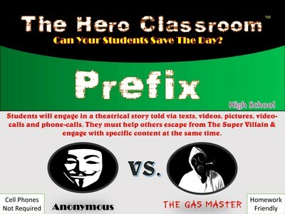 Prefix (Grades 9-12) Hero Classroom (1 Teacher License)