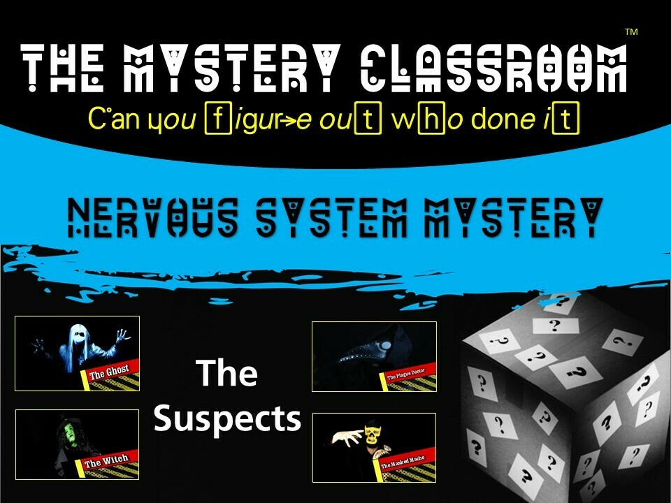 Anatomy: Nervous System Mystery  (1 Teacher License)