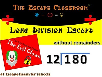 Long Division - without remainders  (1 Teacher License)
