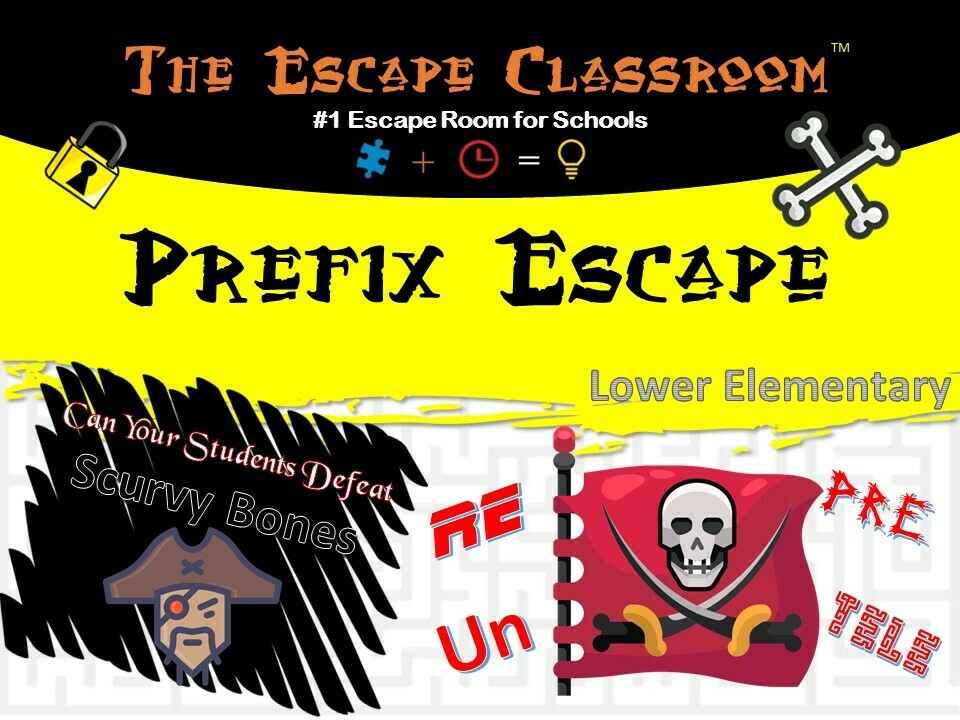 Prefix (2-3 Grade) Escape Workshop (1 person / classroom)