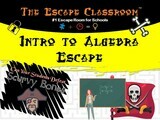 Pre-Algebra: Intro To Algebra Escape  (1 Teacher License)