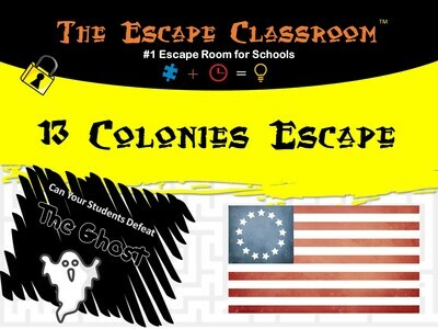 13 Colonies Escape Workshop (1 Teacher License)