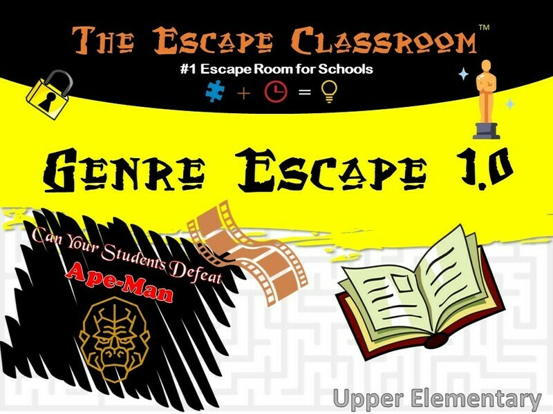 Genre Escape Workshop 3rd - 5th Grade  (1 Teacher License)