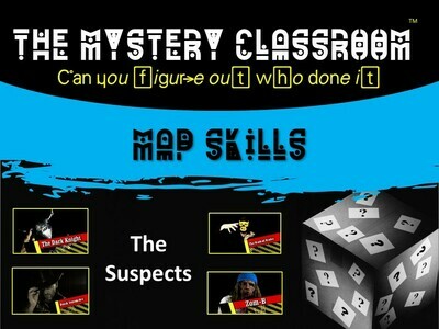 Map Skills Mystery  (1 Teacher License)