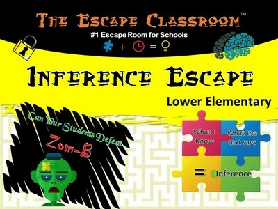 Inferences (Lower Elementary)  Escape  (1 Teacher License)