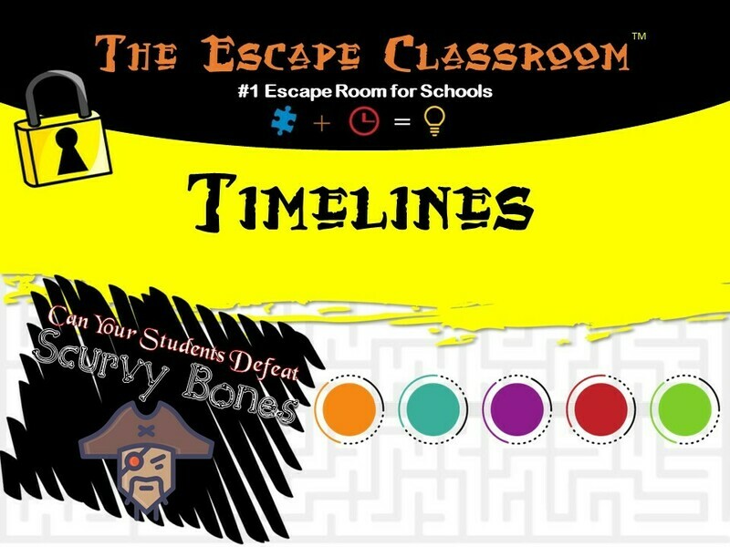 Timelines Escape (1 Teacher License)