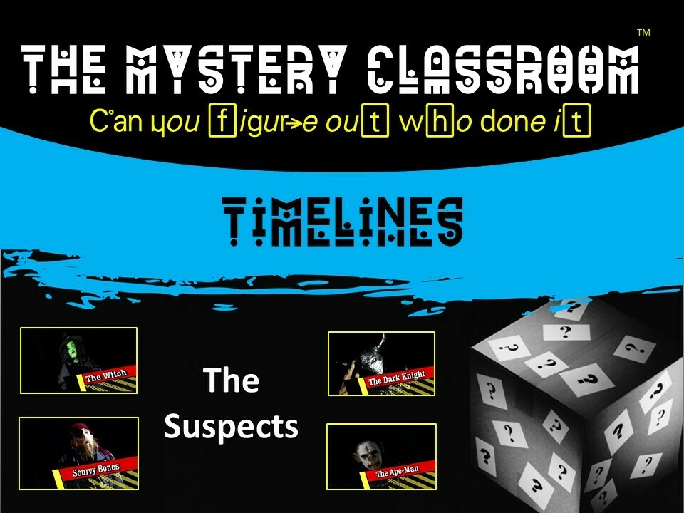 Timelines Mystery (1 Teacher License)