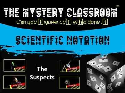 Scientific Notation Mystery (1 Teacher License)