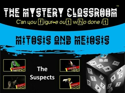 Mitosis and Meiosis Mystery (1 Teacher License)