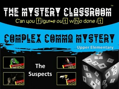 Complex Comma (UE) Mystery (1 Teacher License)