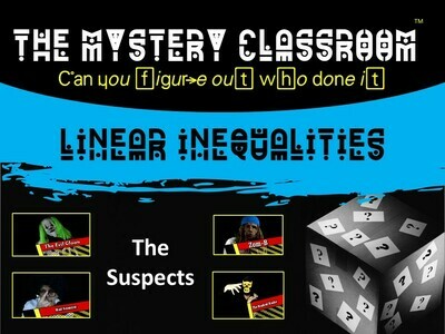 Algebra: Linear Inequalities Mystery (1 Teacher License)