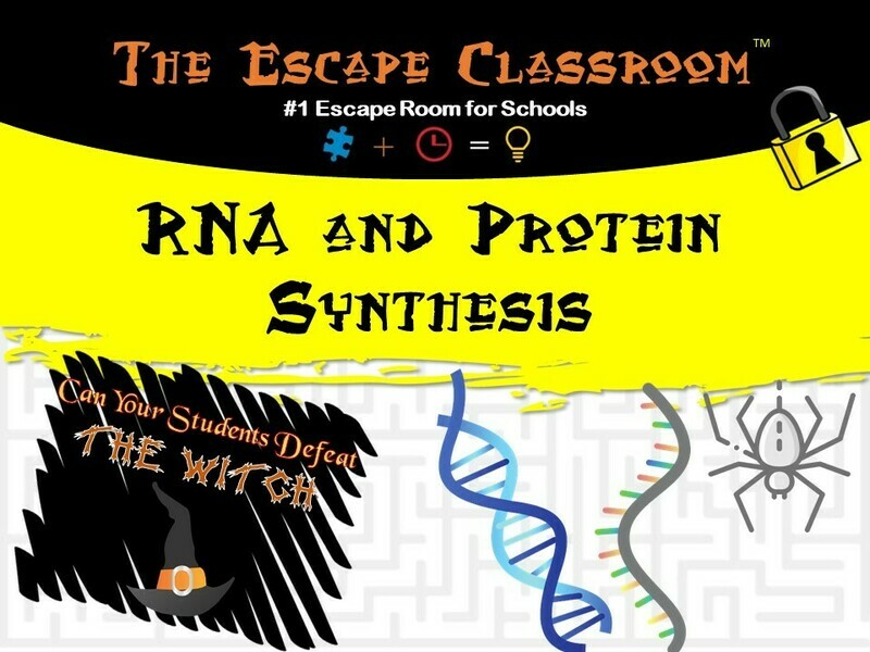 Biology: RNA and Protein Synthesis Escape (1 Teacher License)