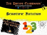 Scientific Notation  Escape (1 Teacher License)