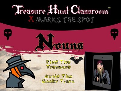 Nouns Treasure Hunt (1 Teacher License)