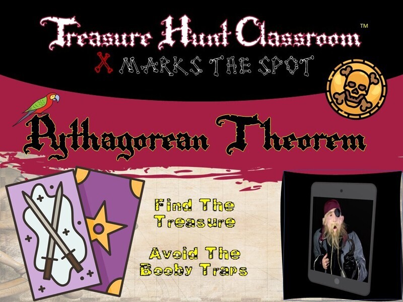 Pythagorean Theorem Treasure Hunt (1 Teacher License)