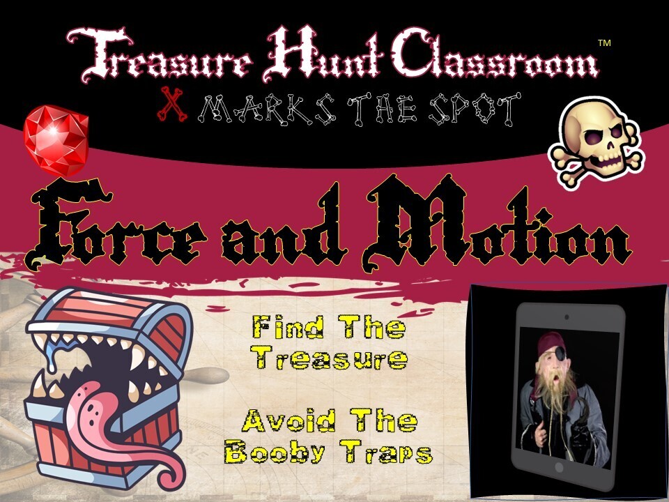 Force and Motion Treasure Hunt (1 Teacher License)