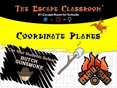 Coordinate Planes Escape  (1 Teacher License)