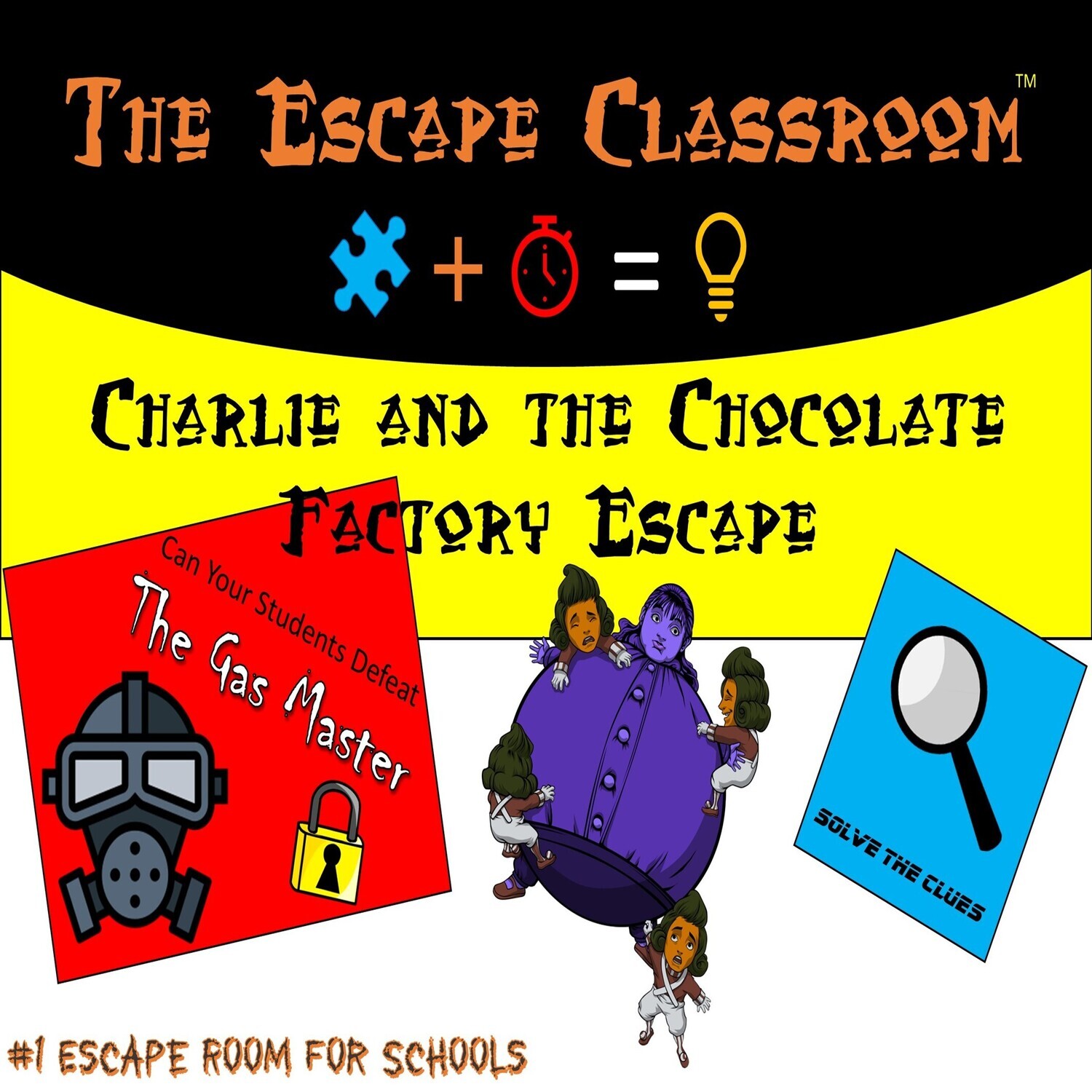 Charlie and The Chocolate Factory Escape  (1 Teacher License)